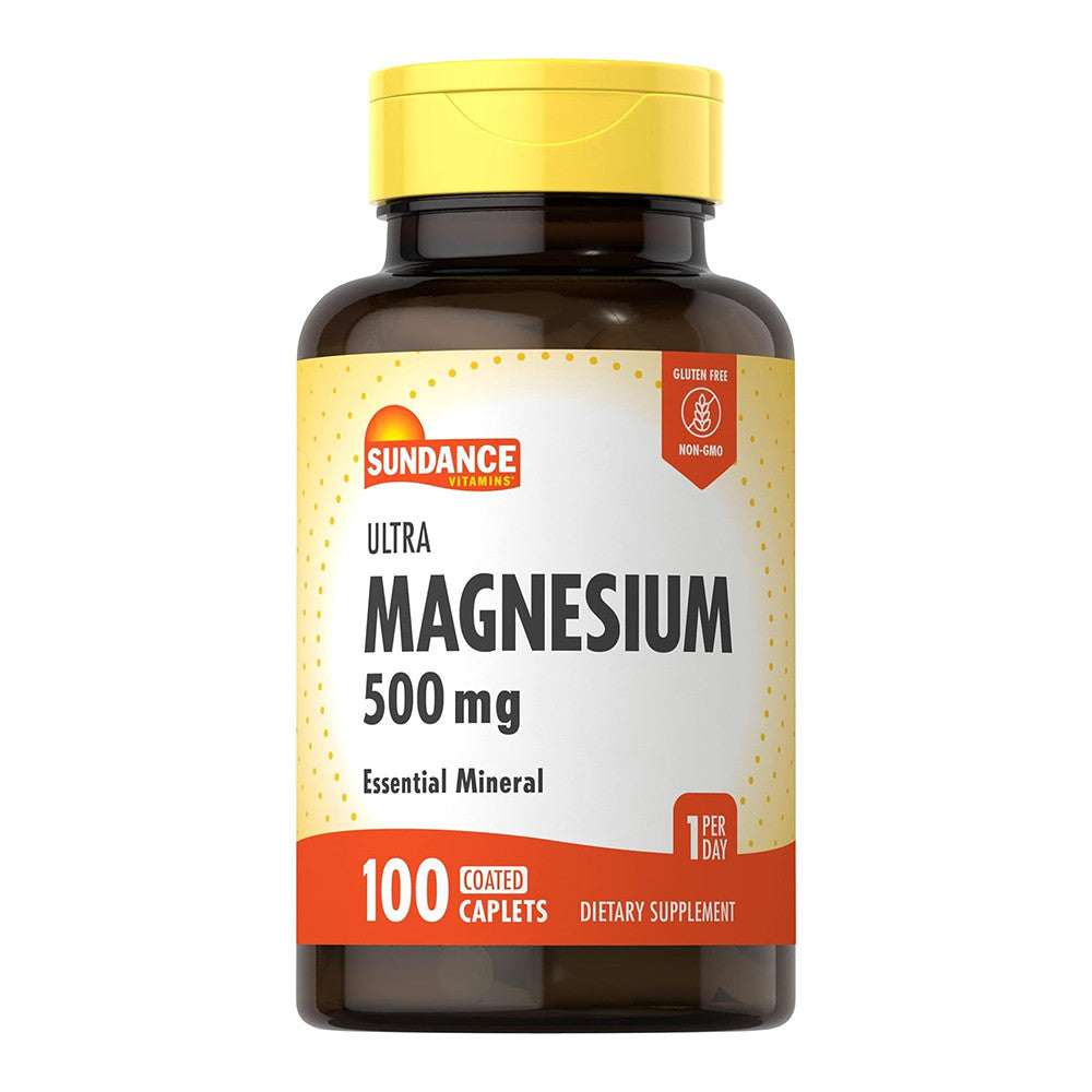 Sundance Ultra Magnesium 500 Mg Bone And Muscle Health Tablets, 100 Ea